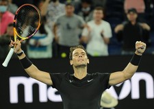 Nike Court Rafa Nadal Australian Open 2022 Win Polo Shirt DM4267 010 Black Sz S