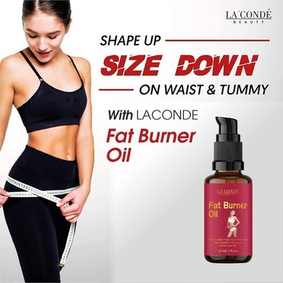 100% Fat burner La'Conde Premium Fat Loss Oil slimming oil 30ml for unisex