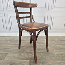 Antique Vintage Bentwood Chair - Thonet Style - NAAFI Military Canteen Seating
