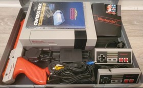 Nintendo NES Action  Set complete with Manuals and case - MINT CONDITION