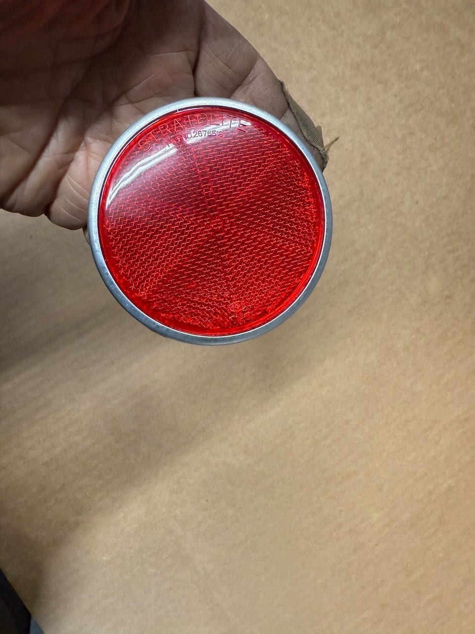 Schwinn Gulco No 38  Stingray Krate Banana Seat 3 1/4" Stratolite Reflector