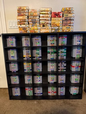 Complete N64 Collection All 296 Games (Some With Box and Inserts)