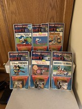 6 Vintage Tyco View-Master Show Beam cartridges Disney Bugs Mickey NEW