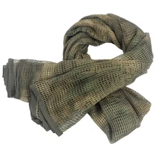 Tactical Camo Neck Scarf Shemagh for Outdoor Sports & Wargames
