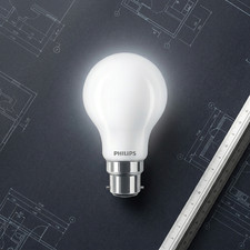 Image of Philips 10.5W LED GLS Bulb B22 BC 100W Warm White Dimmable Frosted CRI90