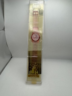 WALT DISNEY VINTAGE WRIST WATCH TIME WORKS TINKERBELL