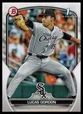 2023 BOWMAN DRAFT LUCAS GORDON RC CHICAGO WHITE SOX #BD-126