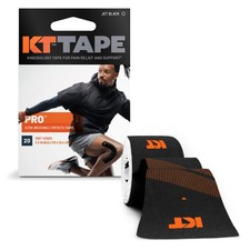 KT Tape, Pro Synthetic Kinesiology Athletic Tape, 20 Count, 10 Precut Strips, J