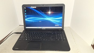 Toshiba Satellite C855D WINDOWS 10 PRO CORE i3 4GB RAM 600GB HDD USED