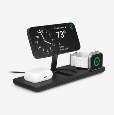 NEW Nimble Podium 3-in-1 Wireless Travel Charger for Apple iPhone /Watch /Airpod
