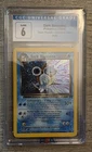 2000 Pokemon Team Rocket Unlimited Dark Blastoise #3/82 Holo CGC 6