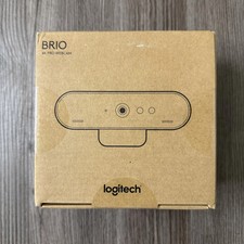 Logitech Brio 4K Pro Webcam V-U0040 960-001105 Factory Sealed