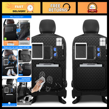 Back Seat Kick Mats Car Protector for Jeep Grand Cherokee - 2 Pack, Easy Clean