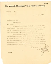 Letter from Stephens Bros. Real Estate Dealers to Anderson-Tully Company Gun Log