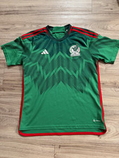adidas Mexico National Team 2022  Authentic World Cup Home Jersey L