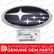 Genuine Subaru Impreza Wrx Sti Forester Oem Front Grille Emblem Badge 93013sa032