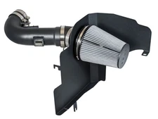 GREY ARES Cold Shield Air Intake Kit + Filter 2011-2014 Ford Mustang GT 5.0L V8