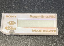 Sony Genuine Memory Stick PRO MagicGate 256MB MSX-256S Camera Memory Card
