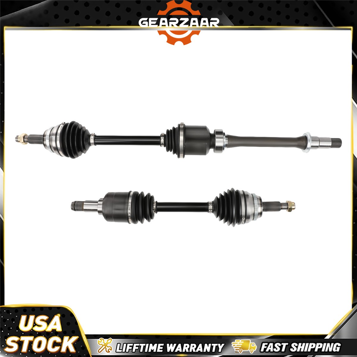 Front Left Right CV Axle Set for Toyota Avalon Solara Lexus ES300 2002-2006 V6