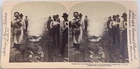 GAR Louisville KY Reunion 1895 Stereoview "Roasting Pigs at the Great Barbecue"