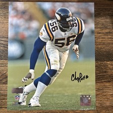 Chris Doleman Signed 8x10 Photo Autograph Minnesota Vikings