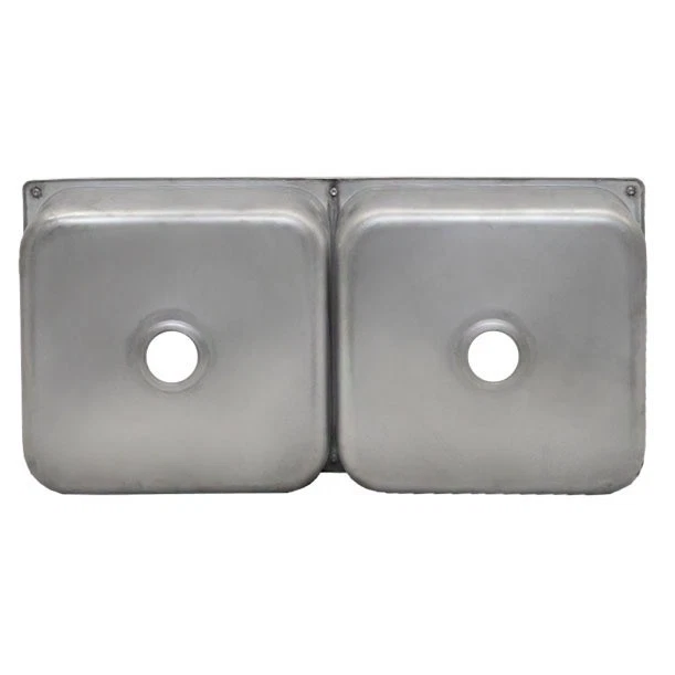 Fregadero doble barco Scandvik 10229 | Cruceros yates 26 3/8 x 12 3/4 pulgadas Foto 2 de 4