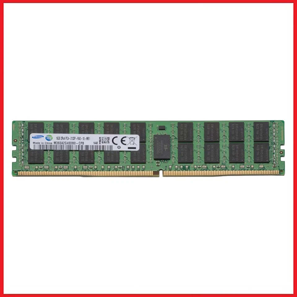 Samsung 32GB DDR4 Server RAM PC4-2133P ECC Memory 1x32GB Module M393A4K40BB0-CPB - Image 1 of 4