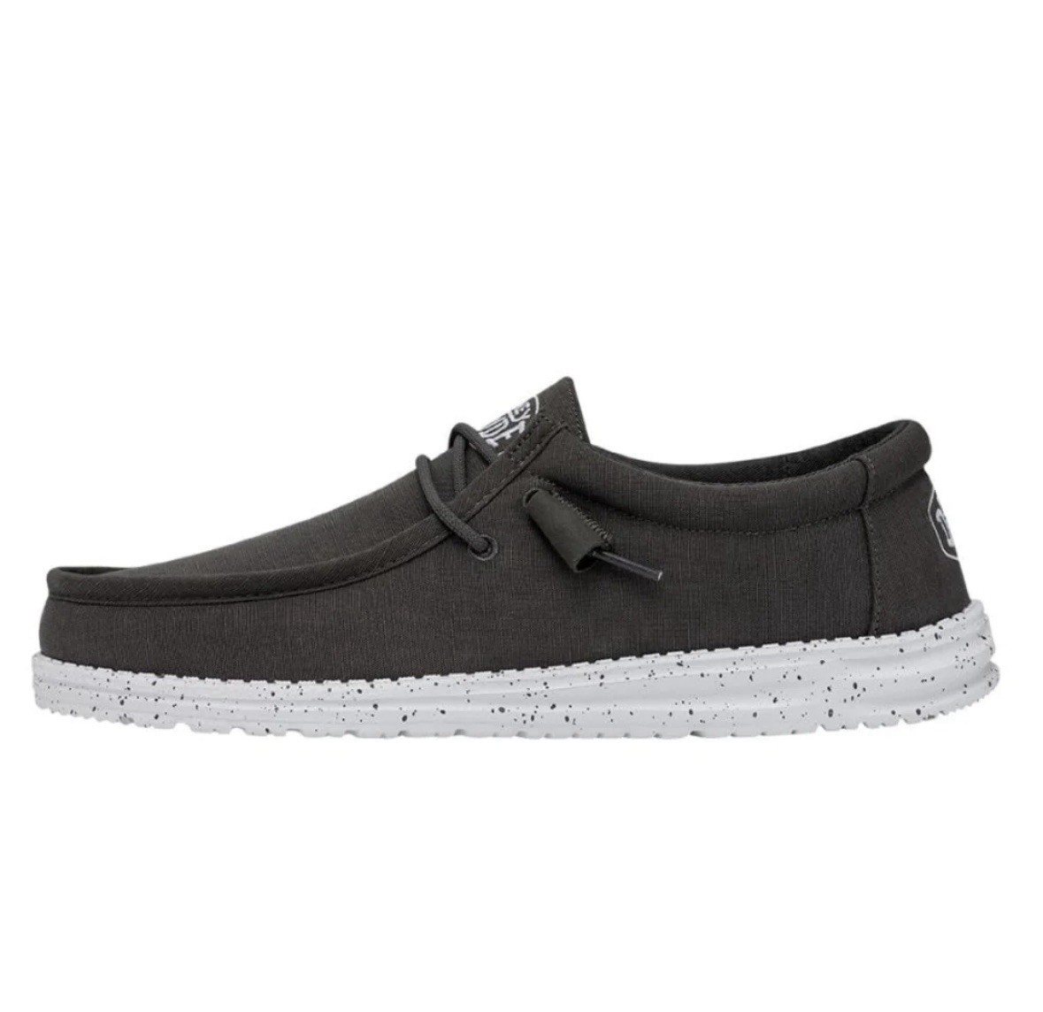 Hey Dude Wally Tri Knit Slip On Shoes Gray Black Comfort Lightweight Men’s 13 32344-DEFAULT-l.jpg main image 2