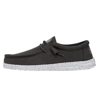 Men Hey Dude Wally Slip-On Sneakers Dark Grey 40009-029 | eBay display picture 1