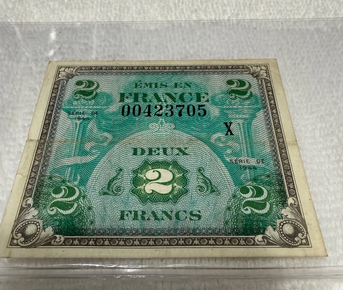 25+ 1944 Year Military Currency French Paper Money for sale