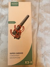 Movo X3-II Supercardioid Shotgun Condenser Mi...