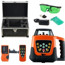 Uimoso Self-Leveling 360 Rotary Rotating Green Beam Laser Level Tool 610m Range