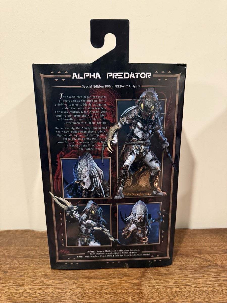 NECA 100th Edition Ultimate Alpha Predator Action Figure for