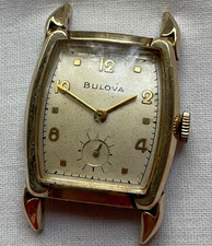 Bulova 10BM - vintage gold filled mens watch AS IS, lot0610