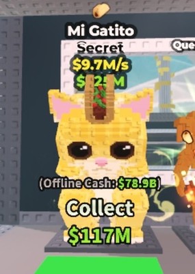  Mi Gatito (9.7M/s) - Insanely rare brainrot   [steal a brainrot]