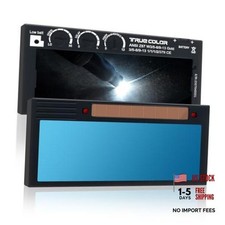 Auto Darkening Welding Lens Shade 5-13, 2" x 4 1/4" x 0.33" 9 Shades In 1 ,