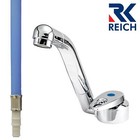 REICH SAMBA 33mm COLD TAP FLEXIBLE HOSE FOR SMEV DOMETIC SINK CAMPERVAN CARAVAN