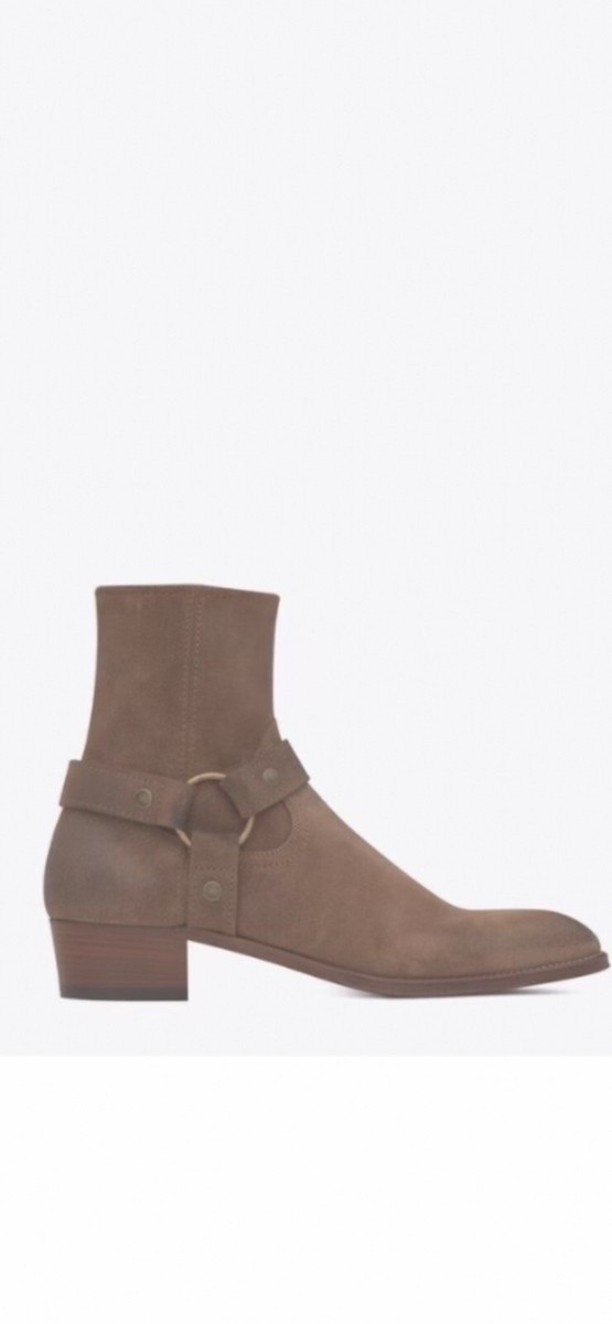 Saint Laurent Men's Harness Boots $1250