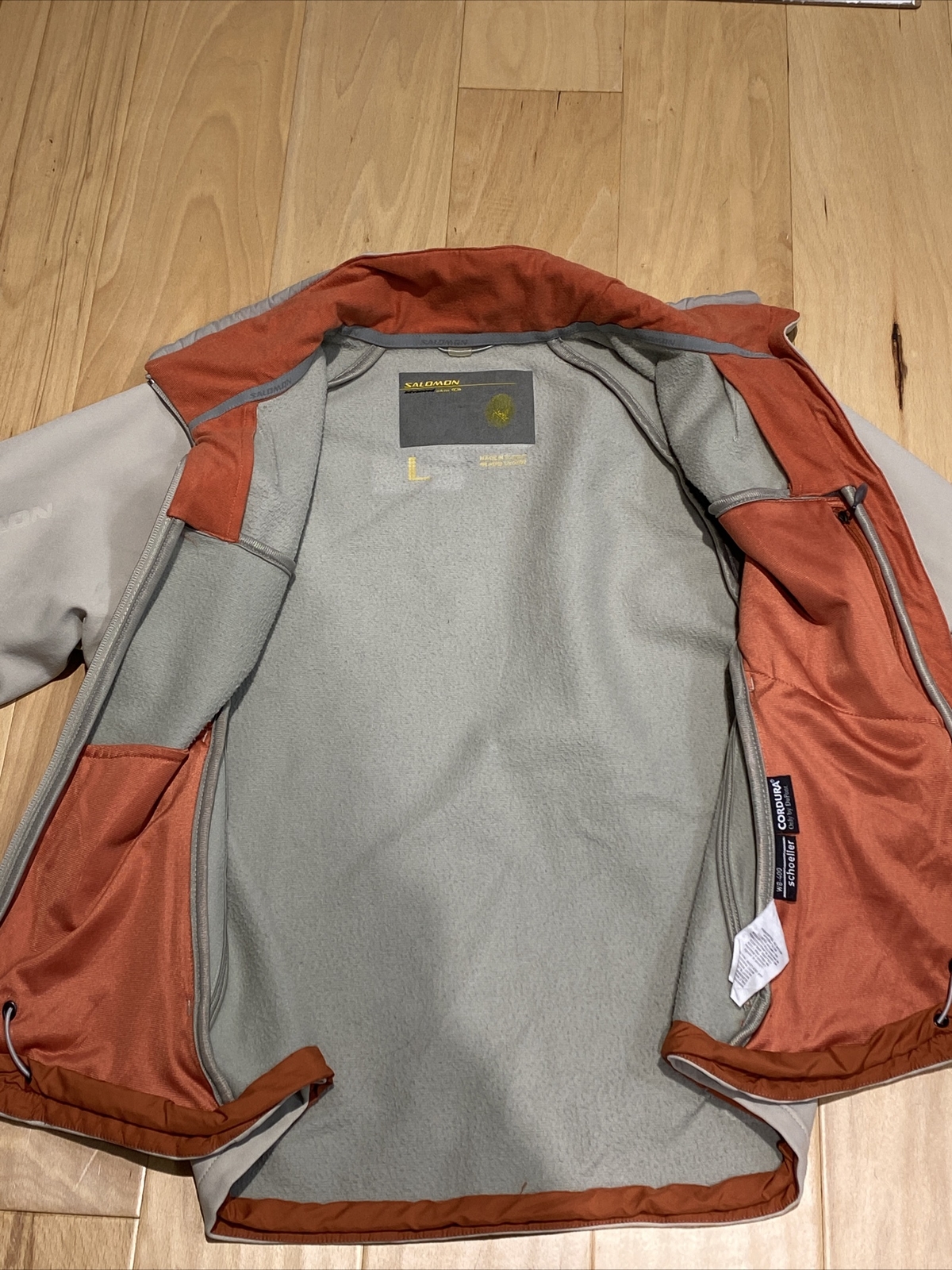 Giacca donna SALOMON Advanced Skin soft shell taglia large cordura WB 400