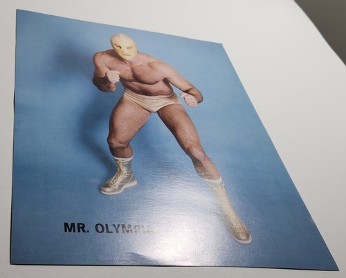 MR. OLYMPIA Glossy Color 8 x 10" JERRY STUBBS Mid South Wrestling - Picture 16 of 18
