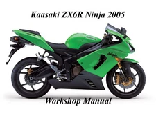 KAWASAKI ZX6R NINJA 2005 WORKSHOP MANUAL - PDF Files