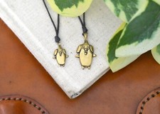 Lovely Dog Size M  Size S Silver Pewter Gold Brass Necklace Pendant Jewelry