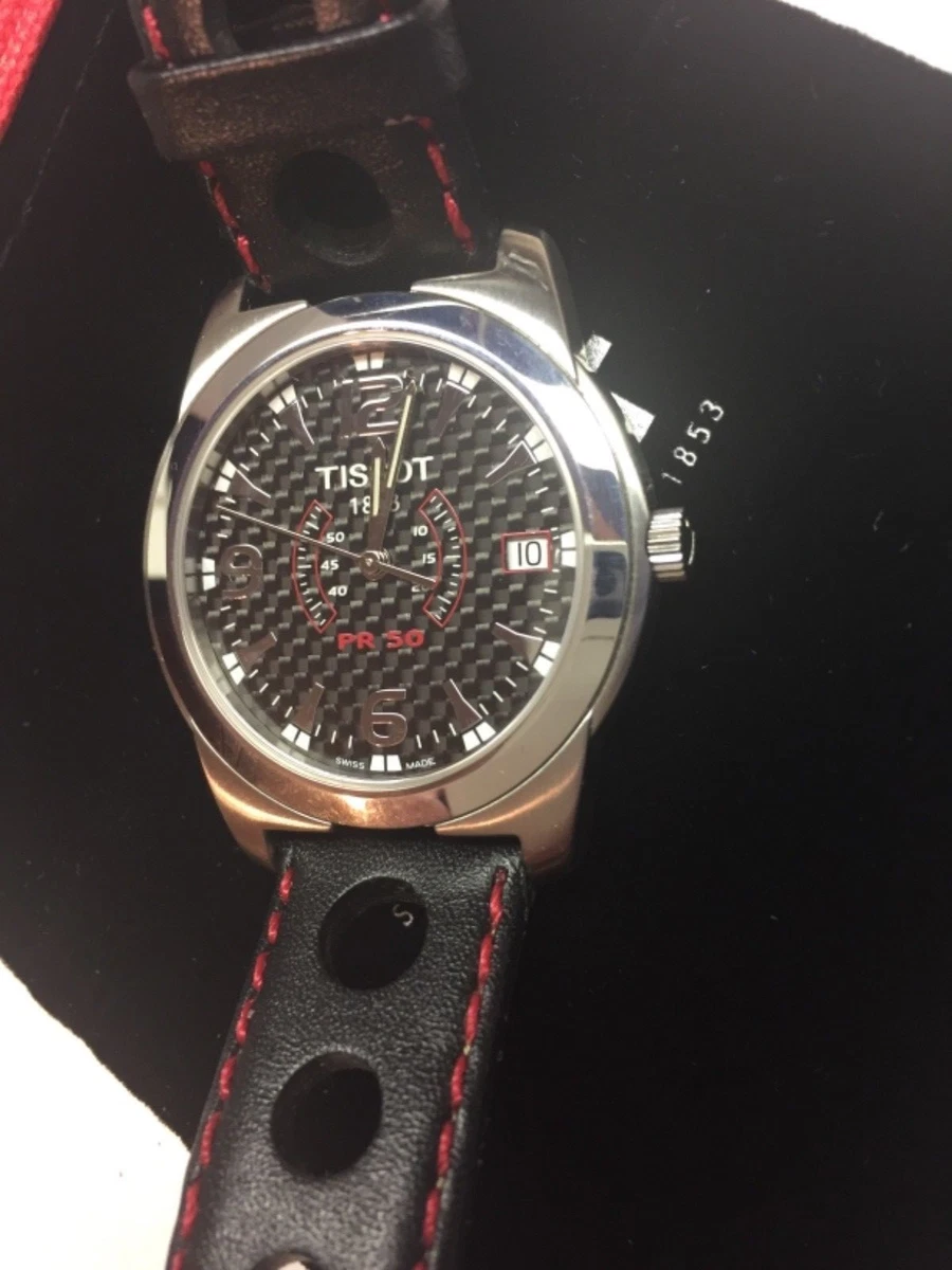 WATCH NASCAR SPECIAL EDITION MEN S TISSOT 1853 T RACE 50MM TIMEKEEPER