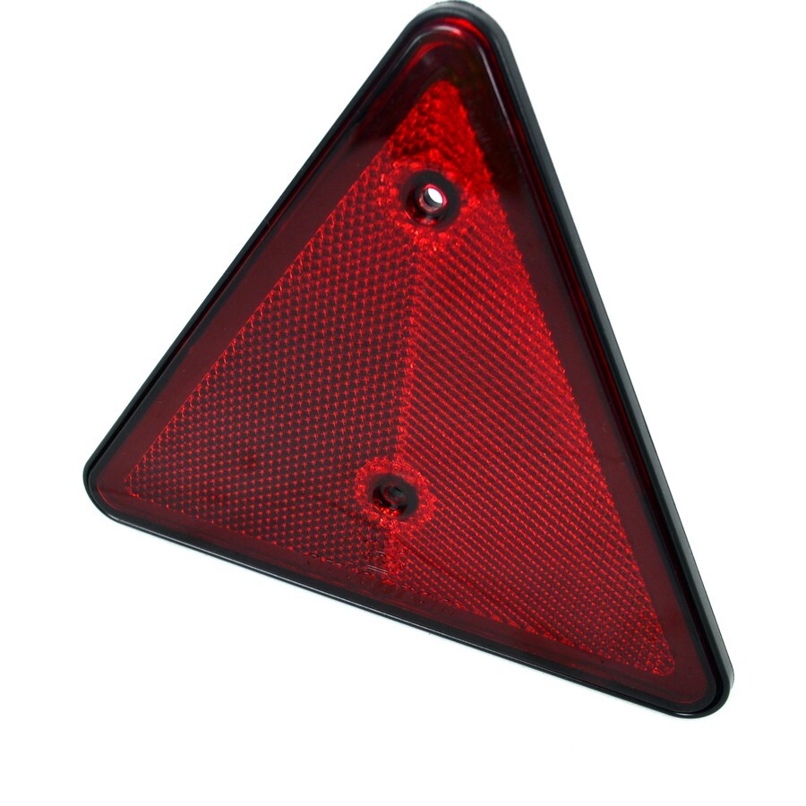 EBTOOLS Dreieck-Reflektor Rot – 15,3 Cm, IP67 Wasserdicht – Für LKW, Wohnmobile, Anhänger & Trailer