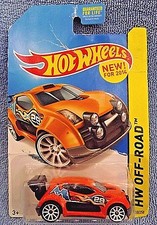 2014 Hot Wheels #110/250 HW Off-Road-Road Rally FAST 4WD Orange Variant Whte10sp