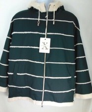 Donna Bacconi Lamb Fur Lining Model S-5010 Lena Savolaynen Jacket Dark Grn Nwt