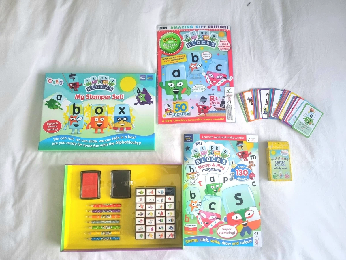 Alphablocks Stamper Letters Phonics Letter Sounds Autism Learn To Read ADHD