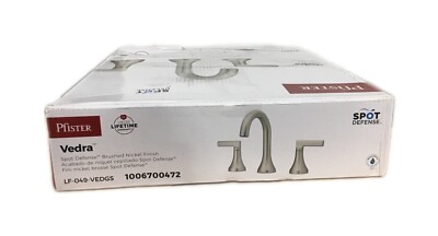 Pfister Vedra 8 in. Widespread Double Handle Bathroom Faucet in Brushed Nickel