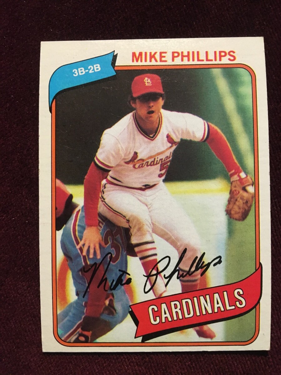 1980 Topps #439 Cardinals Mike Phillips Baseball Card | eBay