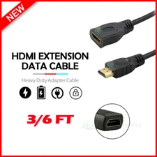 HDMI Extension Cable Male to Female HDMI 2.0 Cord M to F 4K 3D HDTV XBOX PS5